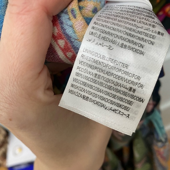 FARM Rio Patchwork Tapestry Ankle Dress (XS/S) NWT - Picture 11 of 11